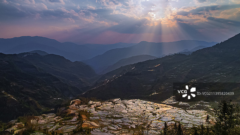 元阳梯田图片素材