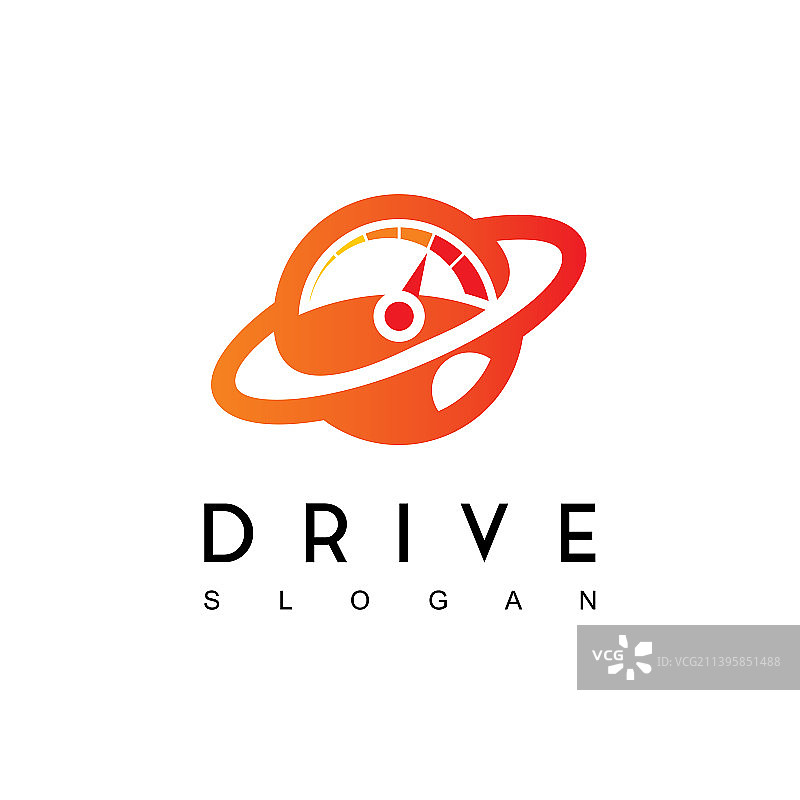 方向盘驾驶标志设计模板图片素材