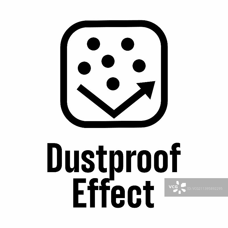 防尘效果信息标志图片素材