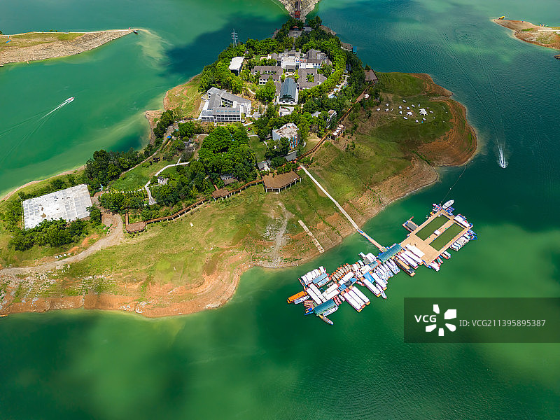 瀛湖风景区图片素材