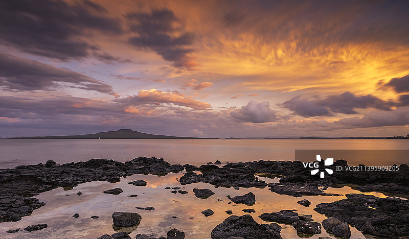 美丽的晚霞图片素材