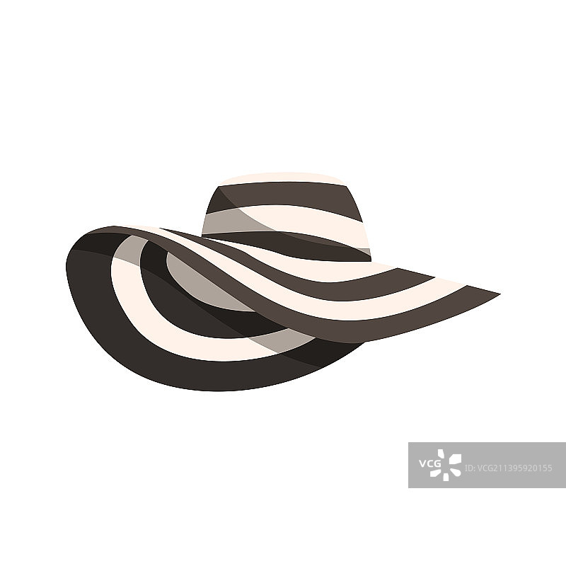 宽边夏季帽子图片素材