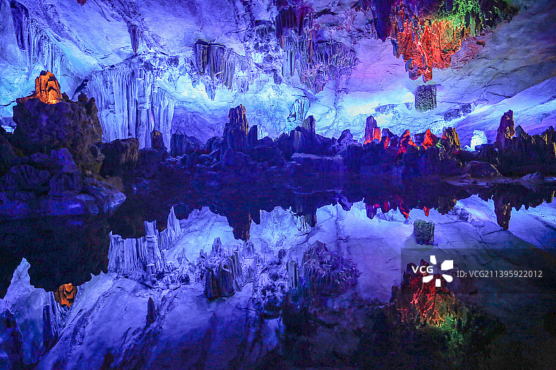 桂林芦笛岩图片素材