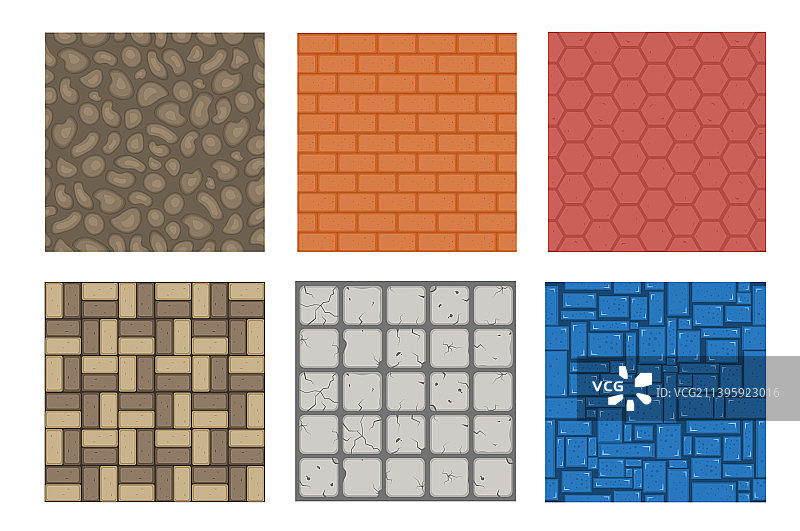 扁平风格游戏纹理图案素材图片素材