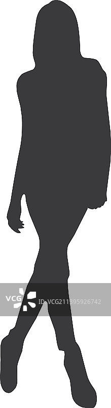 模特女孩图标图片素材