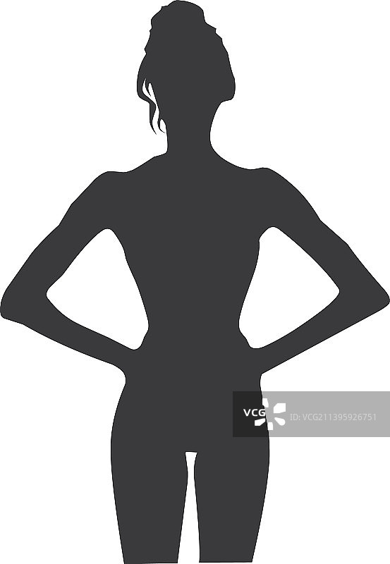 模特女孩图标图片素材