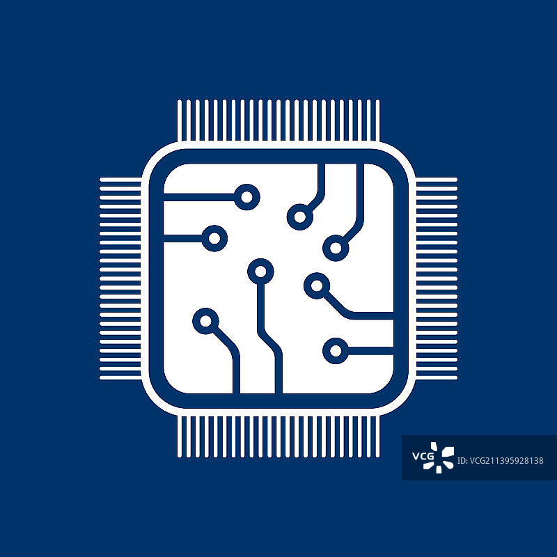 芯片图标图片素材