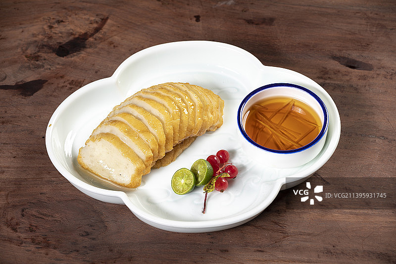 温州特色鱼饼图片素材