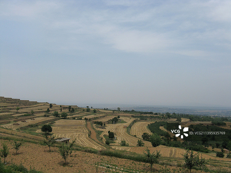 唐代乾陵：四周古道图片素材