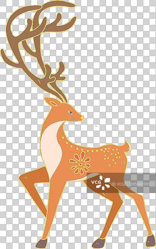 梅花鹿图片素材