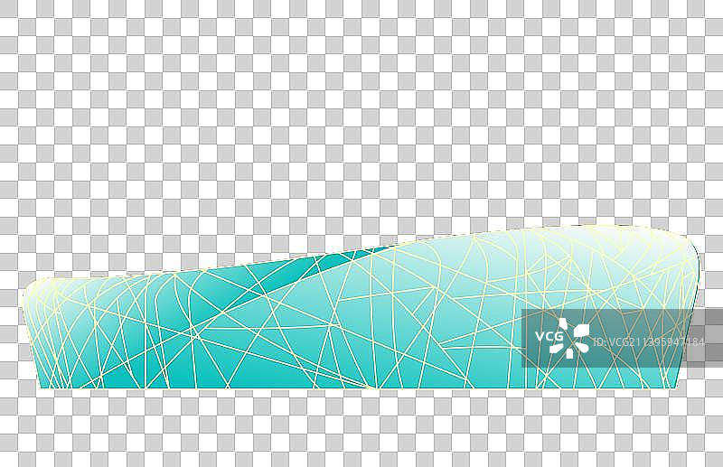 北京地标建筑鸟巢插画图片素材