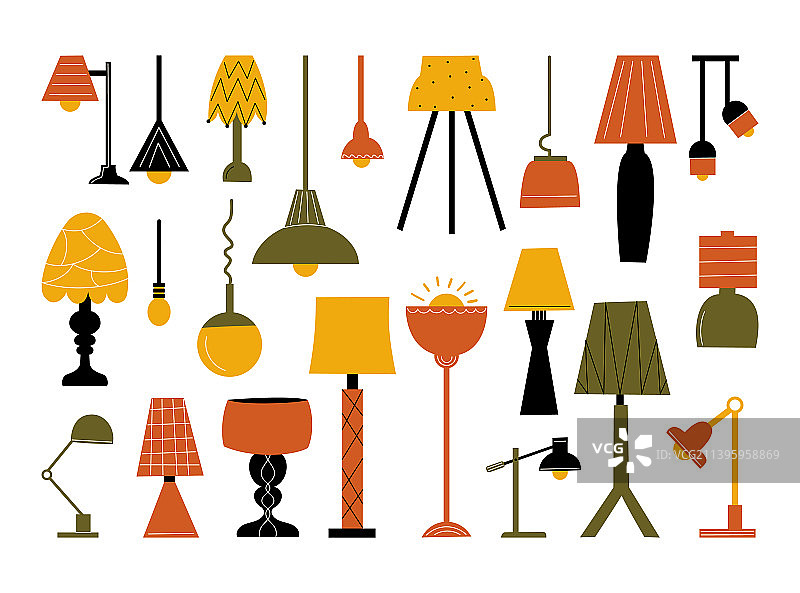各种灯具图片素材