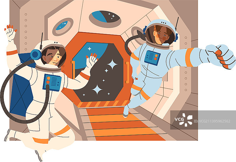 外太空宇航员角色图片素材