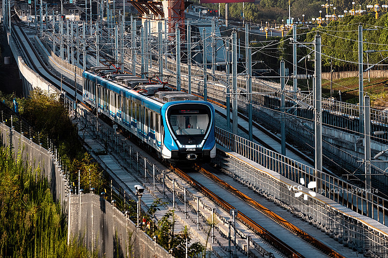 重庆轨道交通5号线江津段图片素材