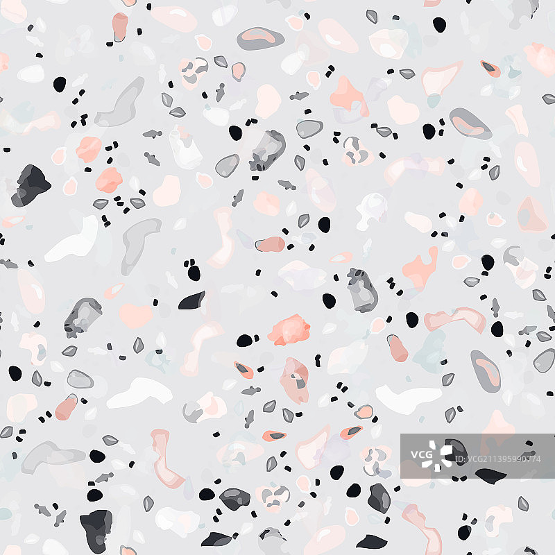 水磨石纹理地板无缝图案图片素材