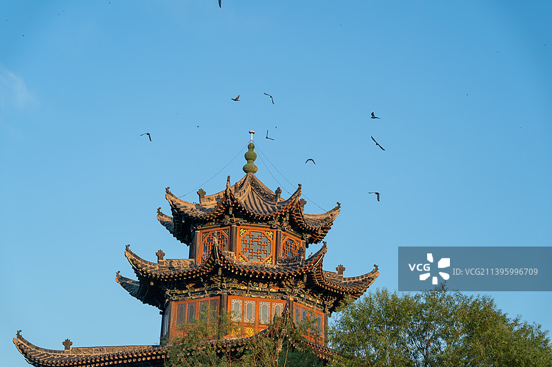 伊宁市喀赞其风光图片素材