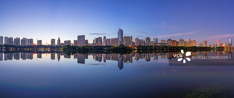 南湖之夜图片素材