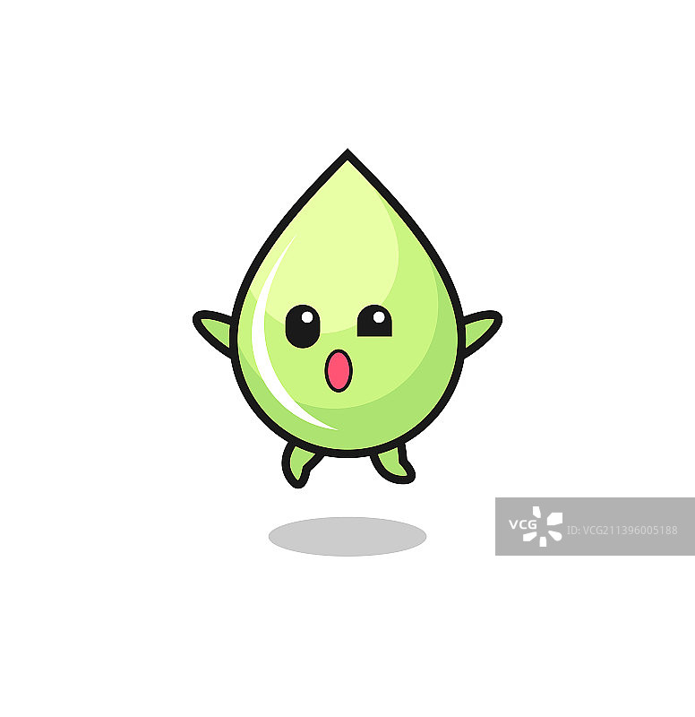 跳跃姿势的甜瓜汁滴图片素材