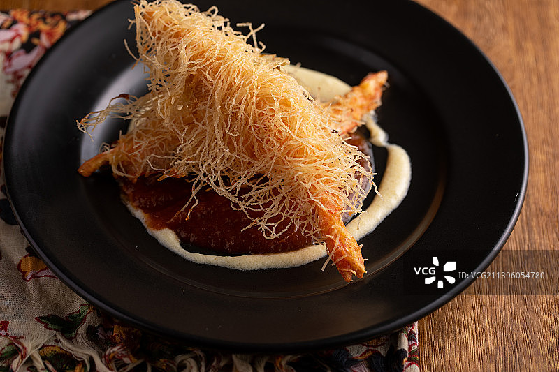 香脆炸虾图片素材