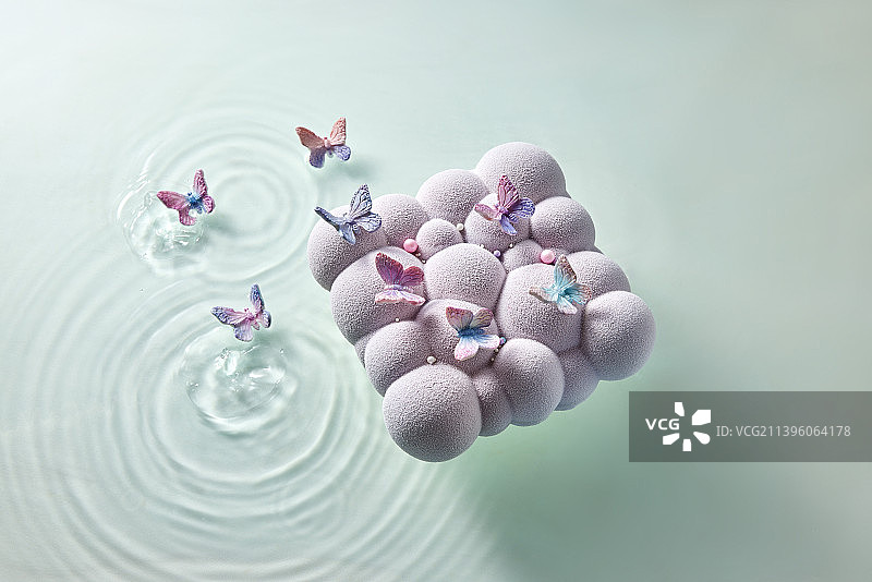 心形蛋糕图片素材