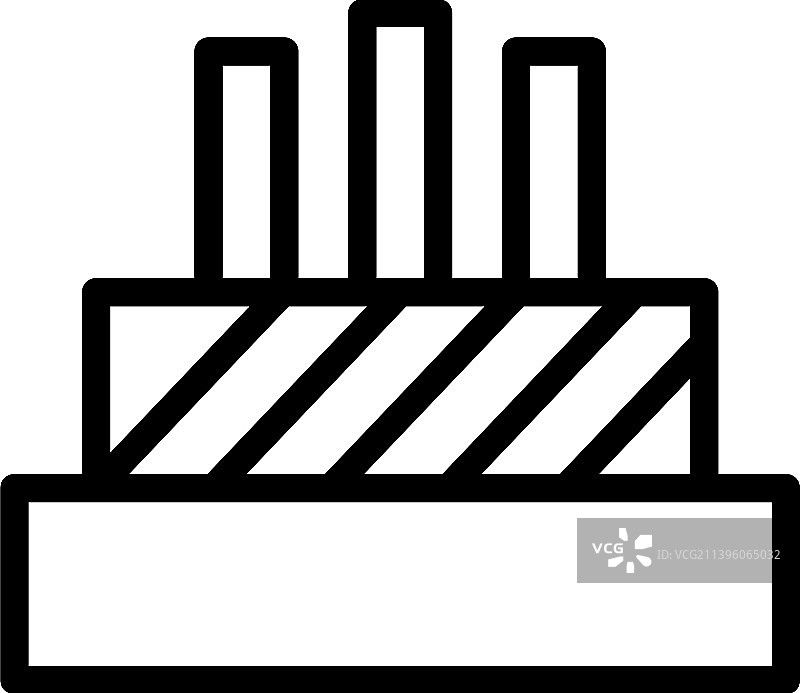 数字光纤光缆图标轮廓图片素材