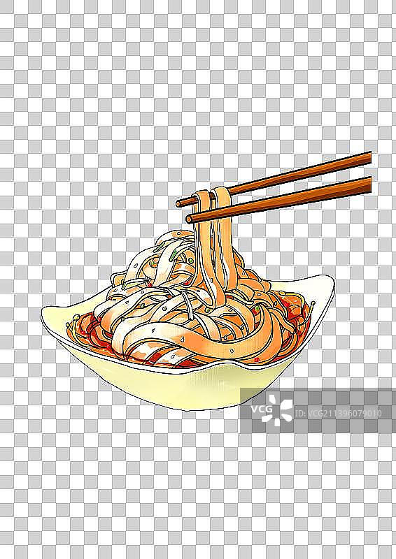 红油面皮图片素材