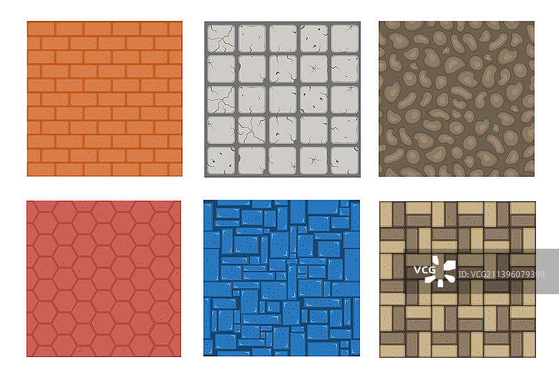 扁平风格游戏纹理图案素材图片素材