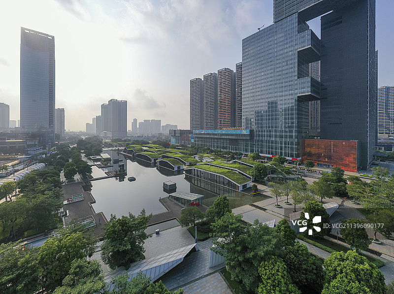 佛山南海金融公园图片素材