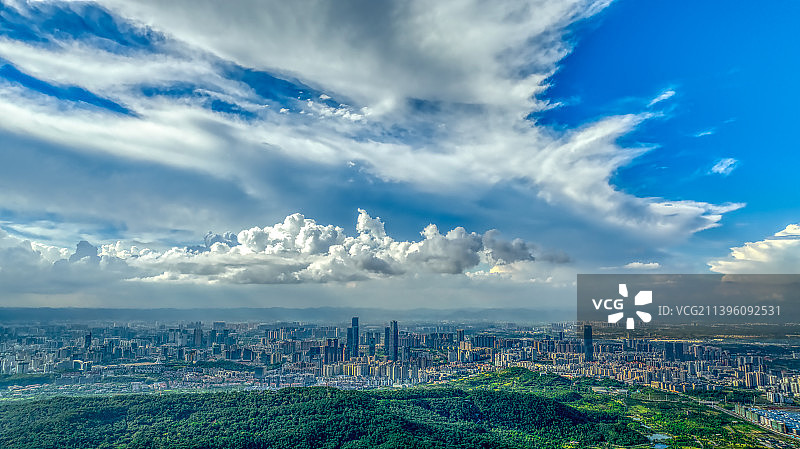 青秀山大远景图片素材