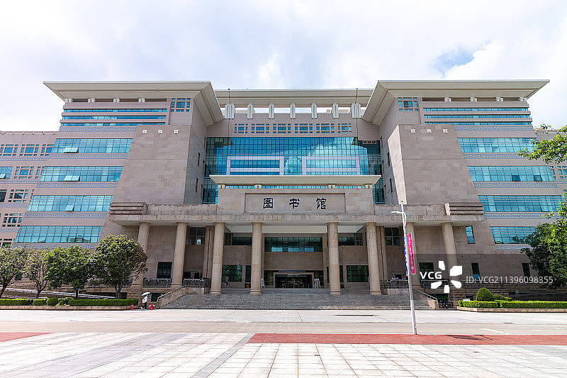 广西大学, 校园, 图书馆图片素材