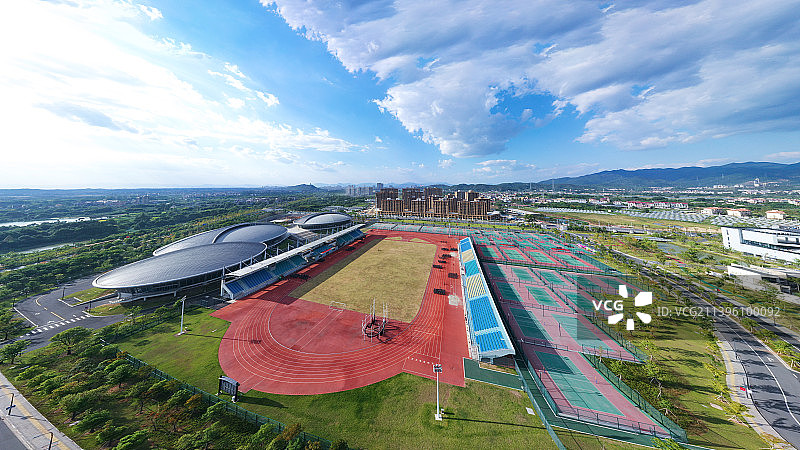 浙江师范大学体育场图片素材