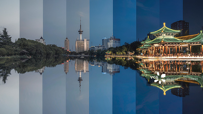 南通濠河之滨图片素材