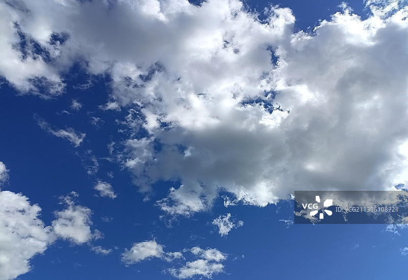 蓝天白云图片素材