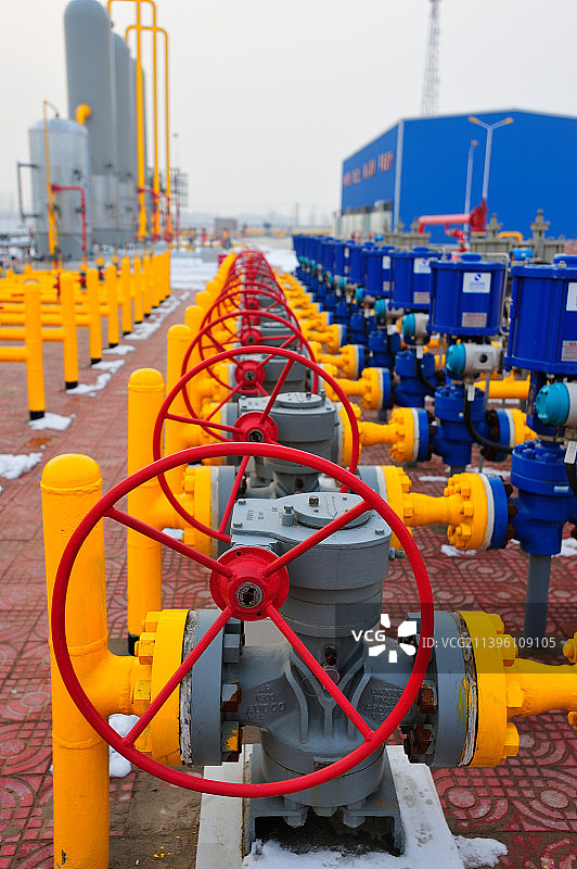 天然气输气站图片素材