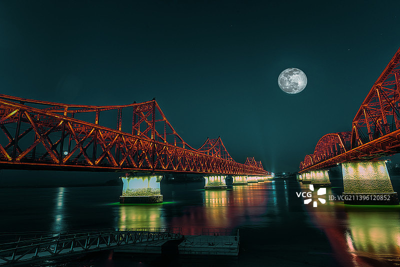 故乡的月光图片素材