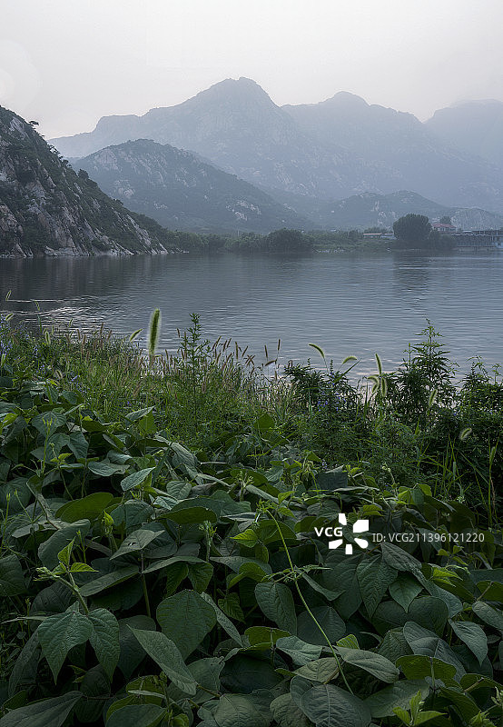 竭阳湖水库图片素材