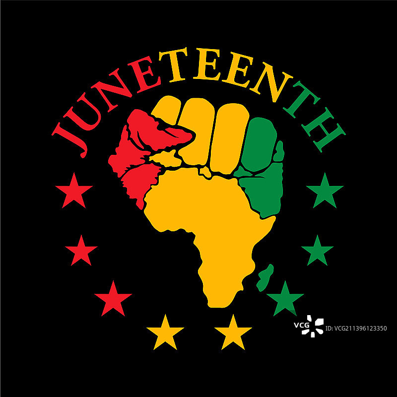 黑人历史月设计图片素材