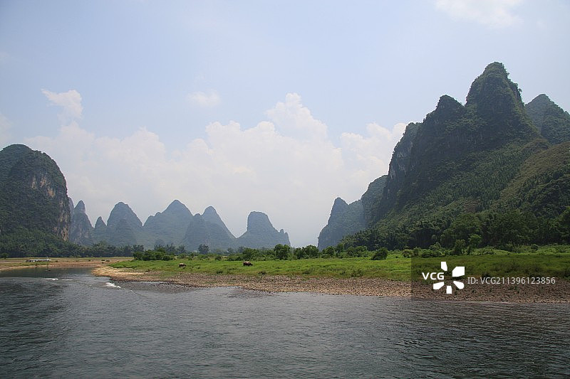 广西遇龙河风光图片素材