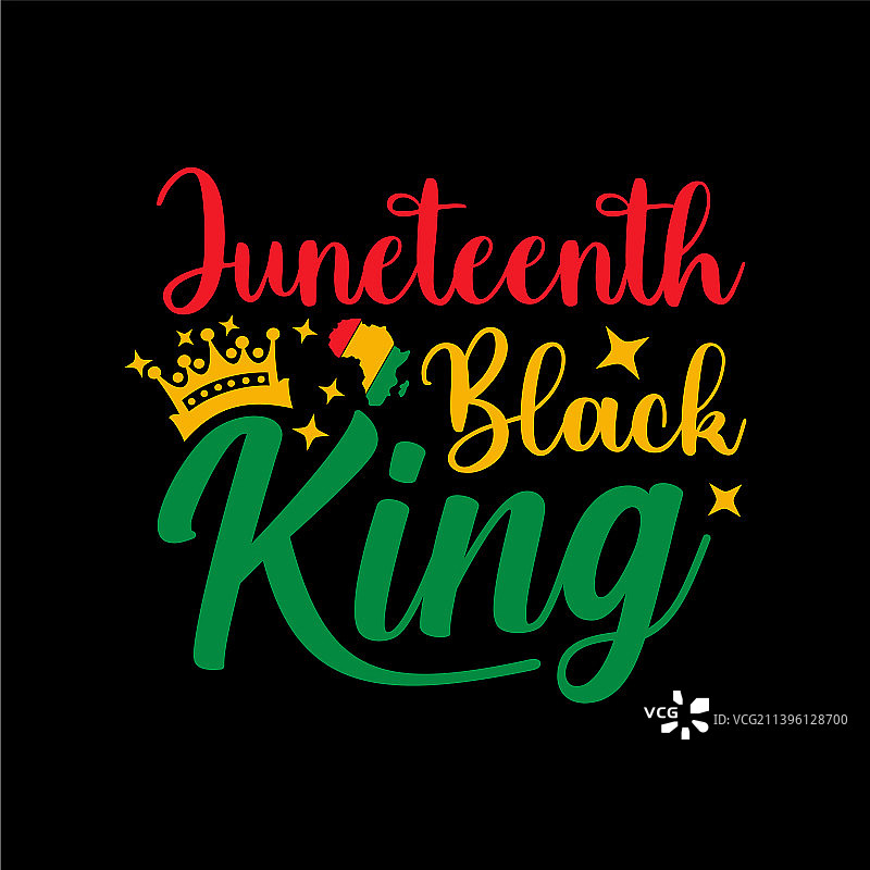 六月节黑色国王图片素材