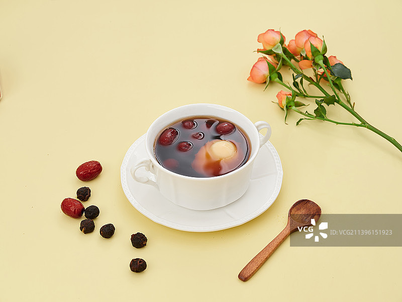 红糖鸡蛋桂园图片素材