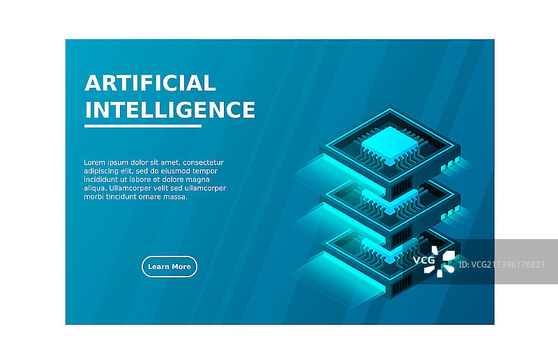 量子计算机大数据处理服务器图片素材