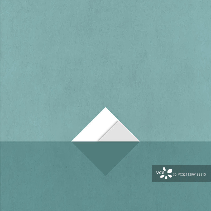 冰山几何极简海报风格图片素材