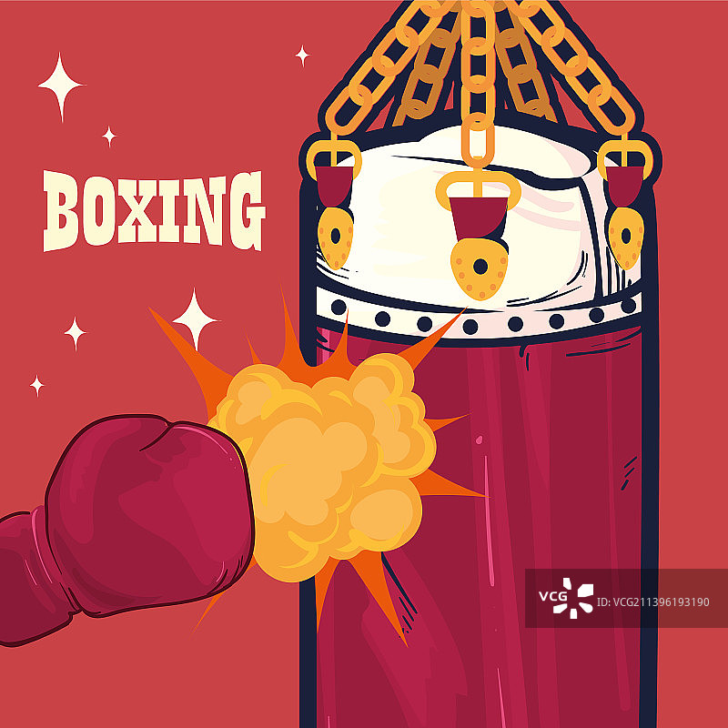 拳击俱乐部海报图片素材