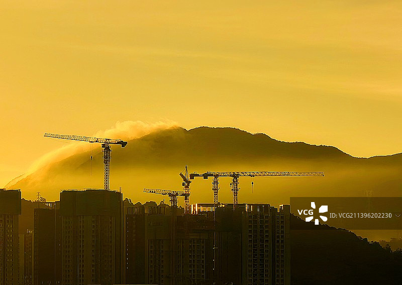 葵涌晨韵图片素材