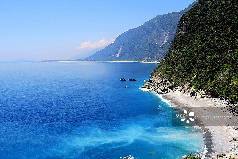 中国台湾省东海岸线风光图片素材