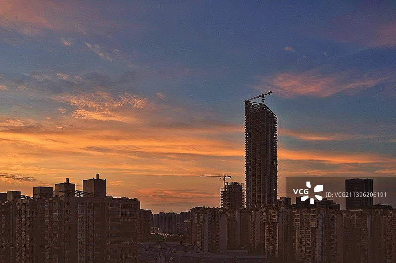 落日余晖图片素材