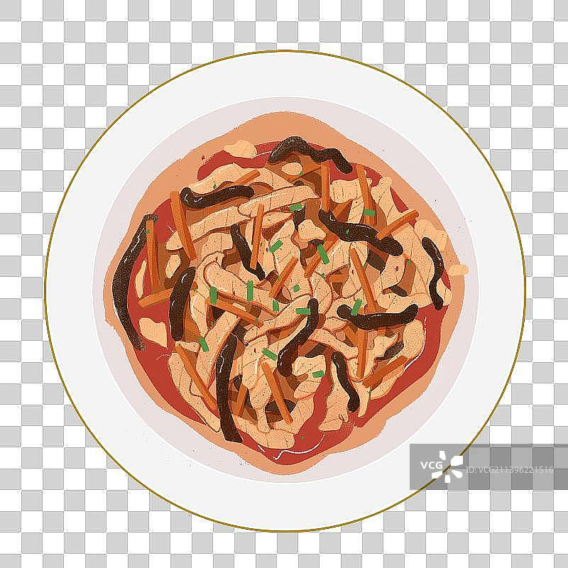 鱼香肉丝图片素材