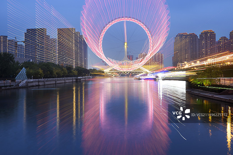 天津之眼图片素材