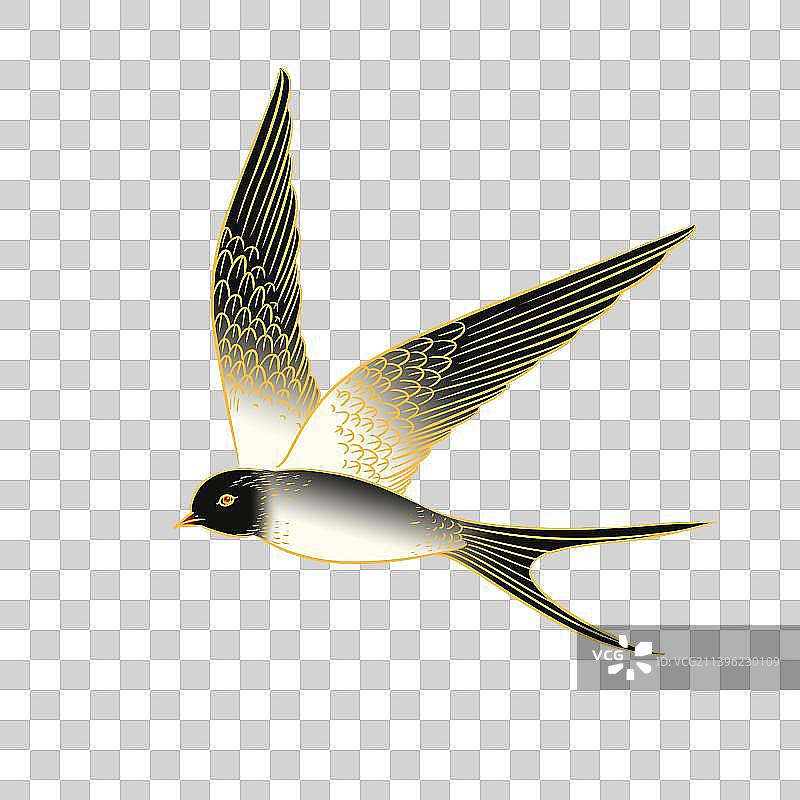 国风国潮燕子插画元素图片素材