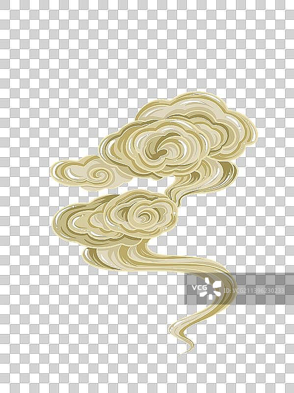 国潮敦煌风祥云元素图片素材